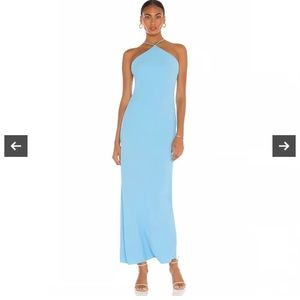 Amanda uprichard maxi halter dress